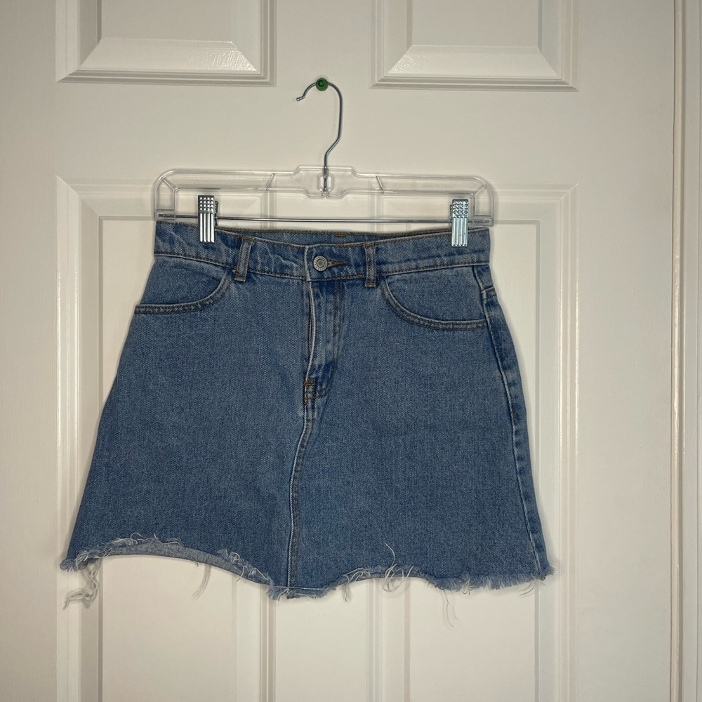 Brandy Melville Denim Mini Skirt